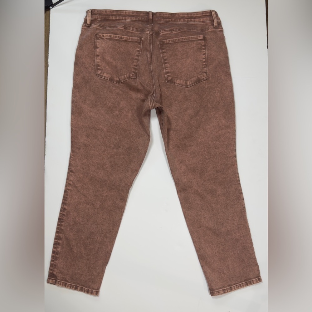Kut from the Kloth Women's Brown Straight Leg Jeans 💞 - Picture 14 of 16